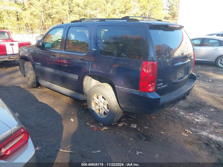 2007 GMC Yukon Slt VIN: 1GKFK13007R309385 Lot: 40935178