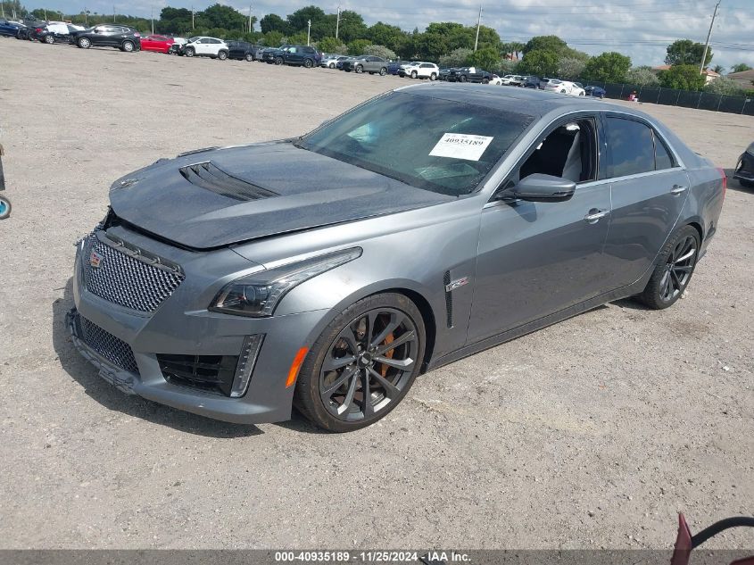 VIN 1G6A15S63K0145913 2019 CADILLAC CTS-V no.2