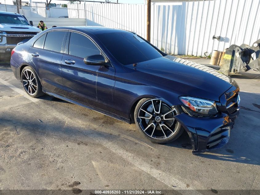 2020 Mercedes-Benz C 300 VIN: W1KWF8DB0LR566247 Lot: 40935203