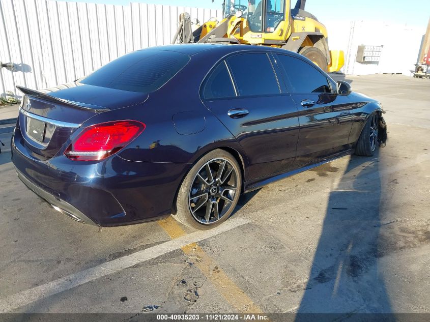 2020 Mercedes-Benz C 300 VIN: W1KWF8DB0LR566247 Lot: 40935203