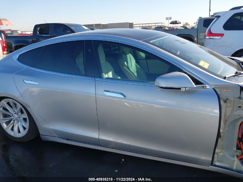 2018 Tesla Model S 100D/75D/P100D VIN: 5YJSA1E2XJF287761 Lot: 40935215