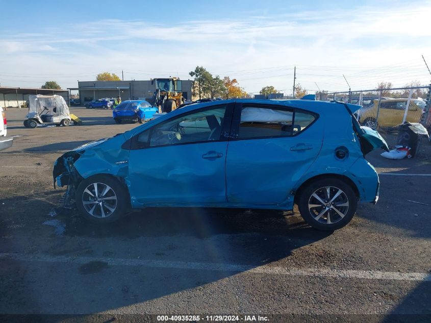 2018 Toyota Prius C One VIN: JTDKDTB38J1599327 Lot: 40935285