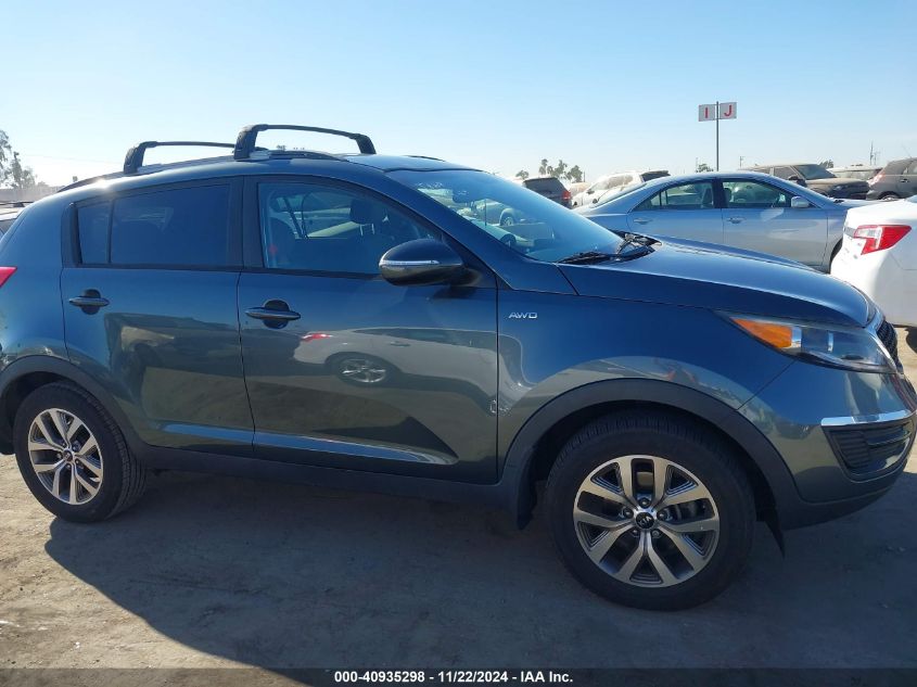 2014 Kia Sportage Lx VIN: KNDPBCAC1E7578948 Lot: 40935298