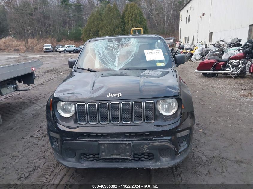 2019 Jeep Renegade Sport 4X4 VIN: ZACNJBAB6KPK21255 Lot: 40935302