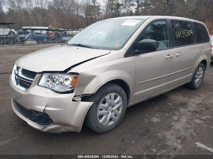 VIN 2C4RDGBG3FR704061 2015 DODGE GRAND CARAVAN no.2