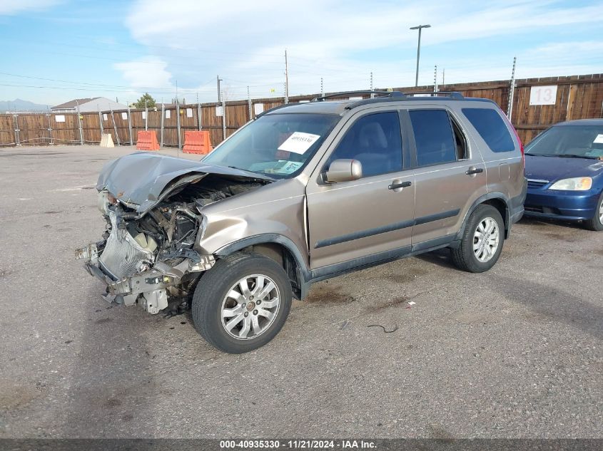 2005 Honda Cr-V Ex VIN: JHLRD78855C052831 Lot: 40935330