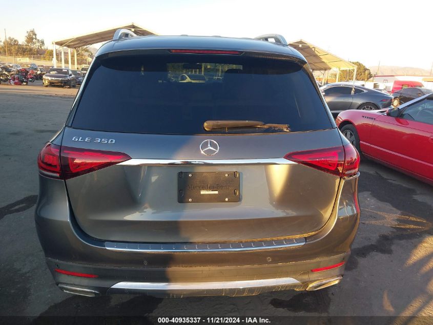 2020 Mercedes-Benz Gle 350 VIN: 4JGFB4JB4LA171615 Lot: 40935337