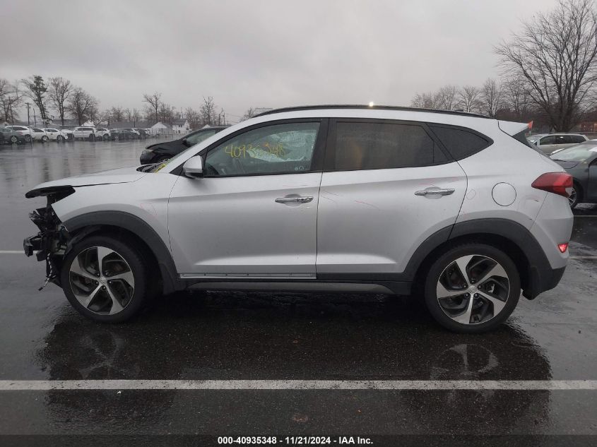 2016 Hyundai Tucson Limited VIN: KM8J3CA27GU208792 Lot: 40935348