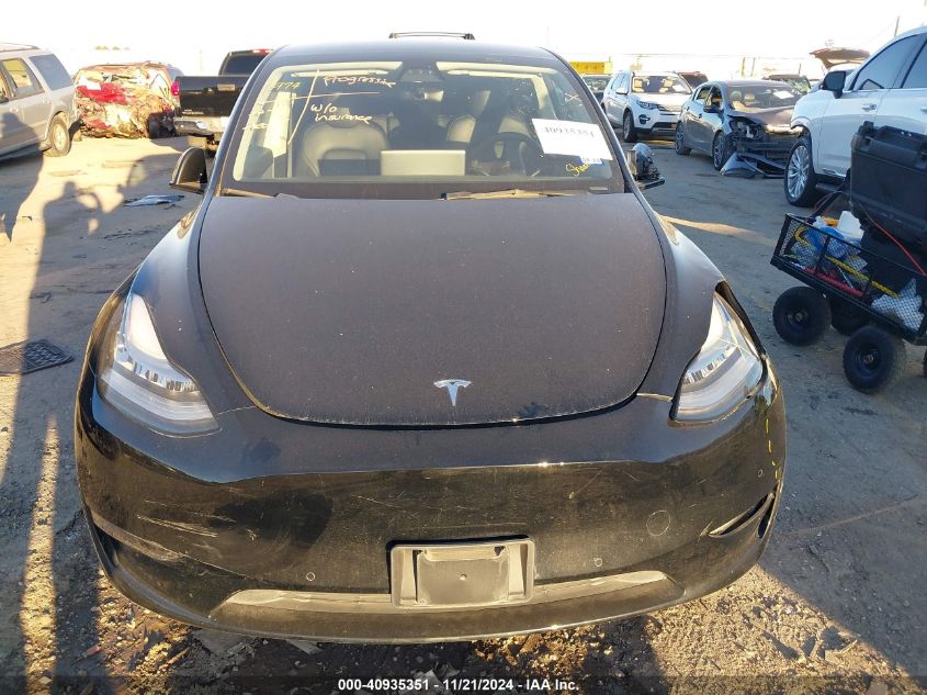 2022 Tesla Model Y Long Range Dual Motor All-Wheel Drive VIN: 7SAYGDEE7NF363014 Lot: 40935351