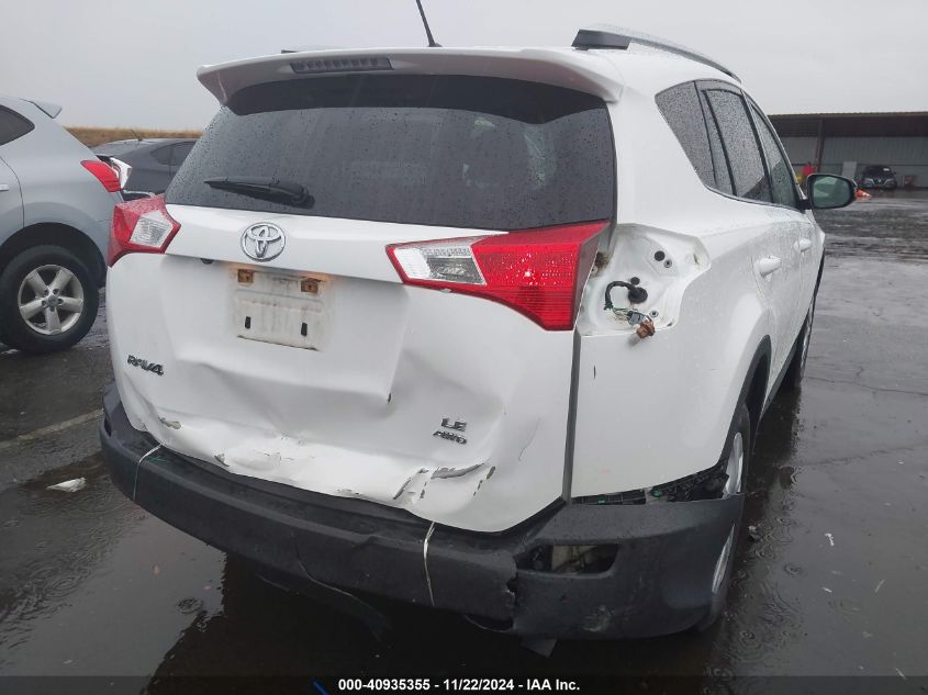 2015 Toyota Rav4 Le VIN: JTMBFREV7FJ035301 Lot: 40935355