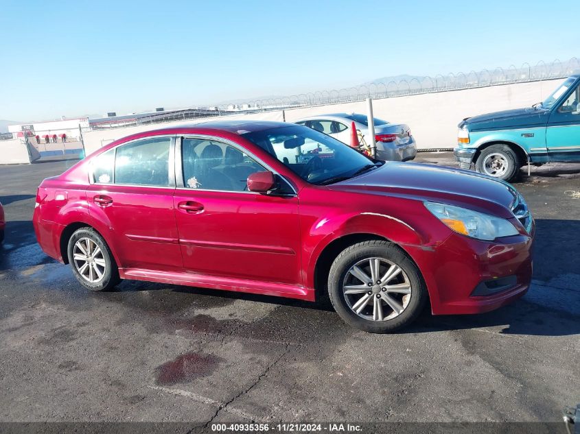 2012 Subaru Legacy 2.5I Premium VIN: 4S3BMCG67C3026428 Lot: 40935356