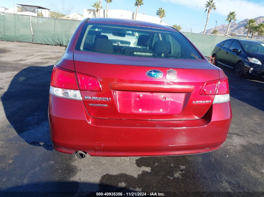 2012 Subaru Legacy 2.5I Premium VIN: 4S3BMCG67C3026428 Lot: 40935356