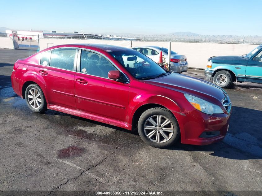 2012 Subaru Legacy 2.5I Premium VIN: 4S3BMCG67C3026428 Lot: 40935356