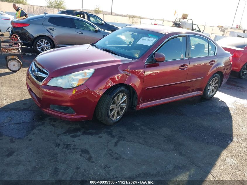 2012 Subaru Legacy 2.5I Premium VIN: 4S3BMCG67C3026428 Lot: 40935356