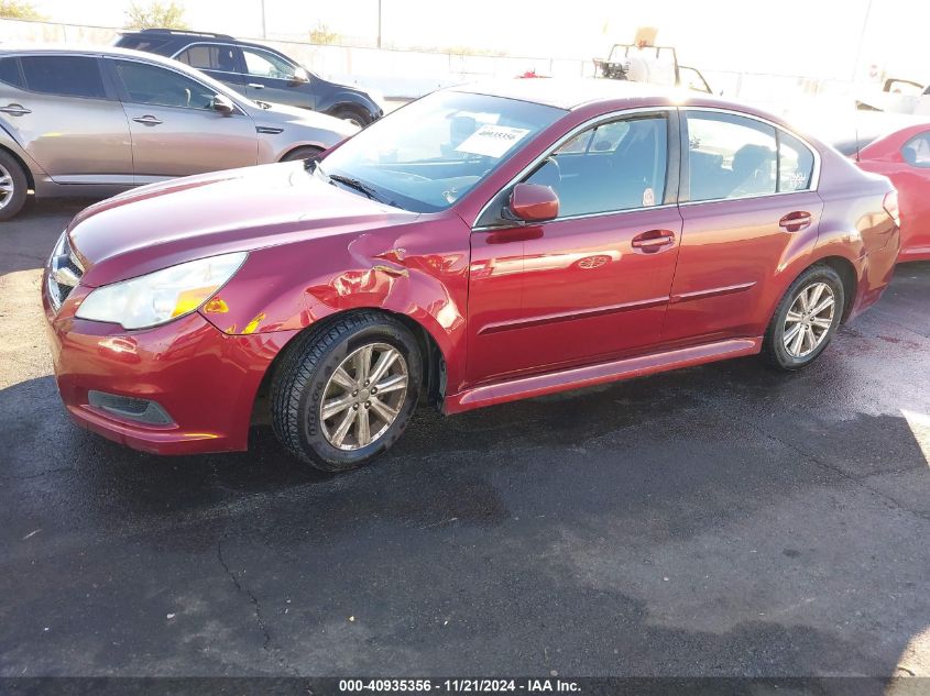 2012 Subaru Legacy 2.5I Premium VIN: 4S3BMCG67C3026428 Lot: 40935356