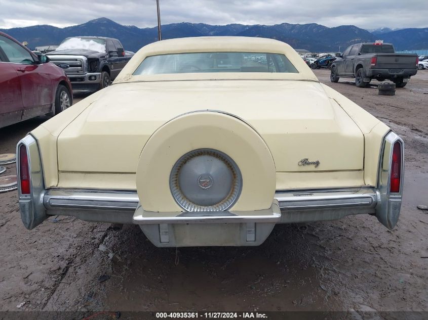 1978 Cadillac Eldorado VIN: 6L47S80248739 Lot: 40935361