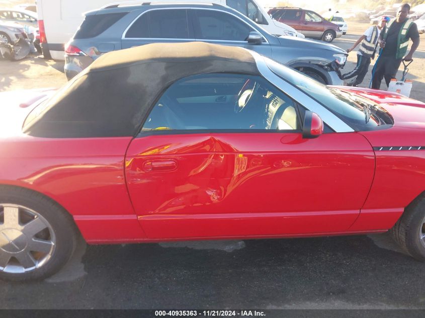 2002 Ford Thunderbird VIN: 1FAHP60A42Y106326 Lot: 40935363