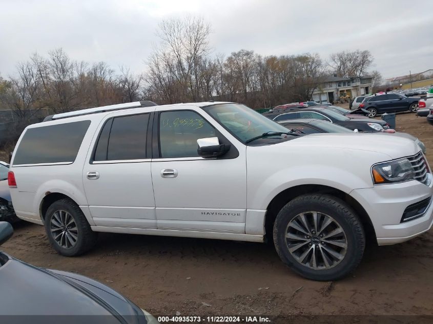 2015 Lincoln Navigator L VIN: 5LMJJ3JT8FEJ11721 Lot: 40935373