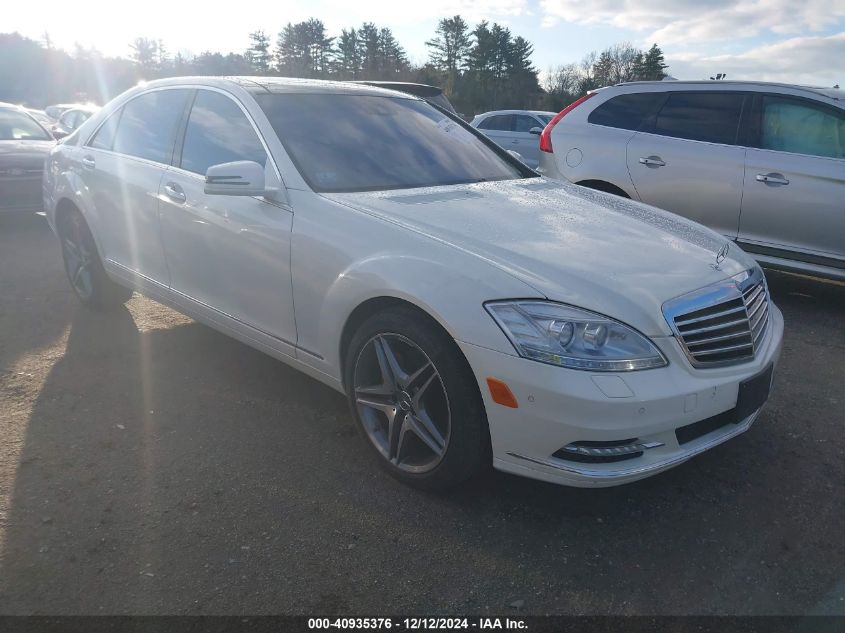 2013 Mercedes-Benz S 550, 4Matic