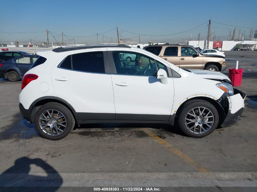 2016 Buick Encore Sport Touring VIN: KL4CJ1SM7GB670587 Lot: 40935383