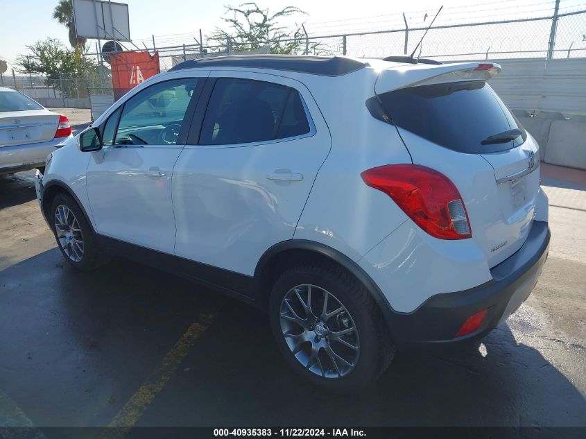 VIN KL4CJ1SM7GB670587 2016 Buick Encore, Sport Touring no.3