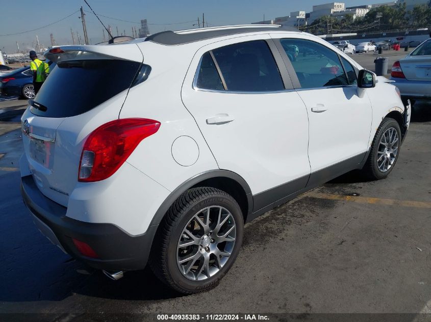 VIN KL4CJ1SM7GB670587 2016 Buick Encore, Sport Touring no.4