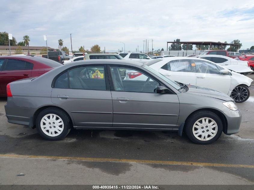 2004 Honda Civic Lx VIN: 1HGES16574L016176 Lot: 40935415