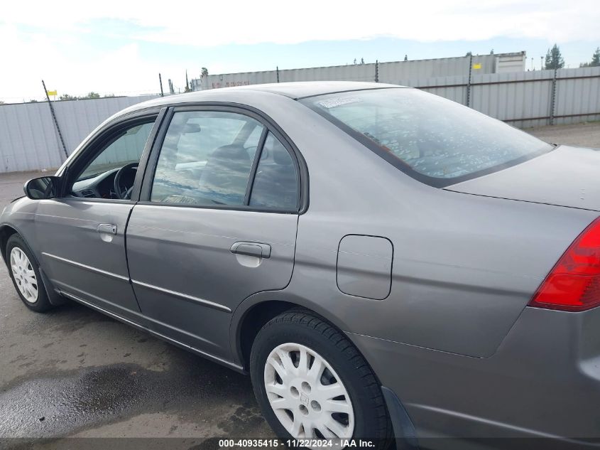 2004 Honda Civic Lx VIN: 1HGES16574L016176 Lot: 40935415