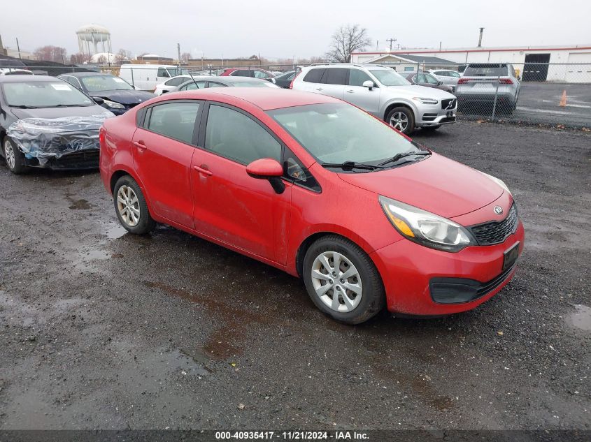 2014 Kia Rio Lx VIN: KNADM4A32E6324266 Lot: 40935417