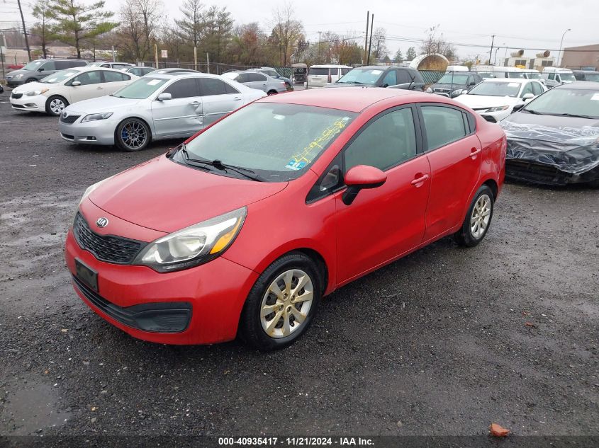 2014 Kia Rio Lx VIN: KNADM4A32E6324266 Lot: 40935417