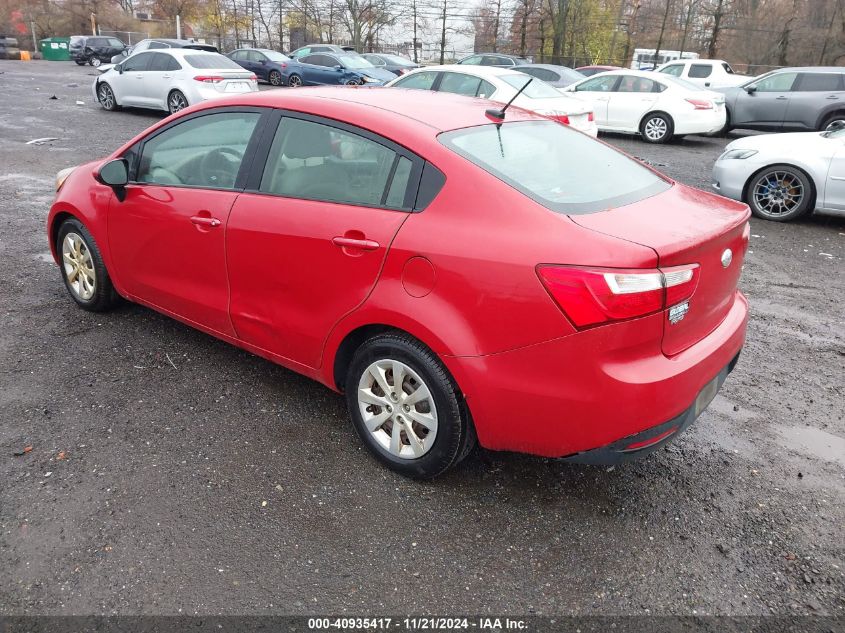 2014 Kia Rio Lx VIN: KNADM4A32E6324266 Lot: 40935417