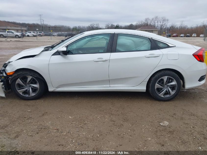 2019 Honda Civic Lx VIN: 2HGFC2F67KH558761 Lot: 40935418