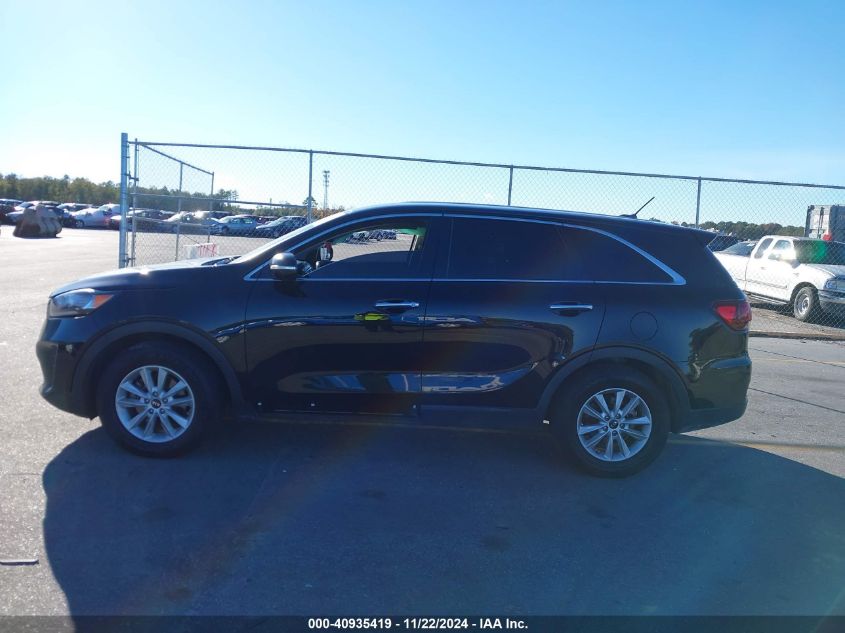 2019 KIA SORENTO 3.3L LX - 5XYPG4A50KG561033