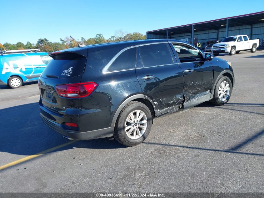 2019 KIA SORENTO 3.3L LX - 5XYPG4A50KG561033