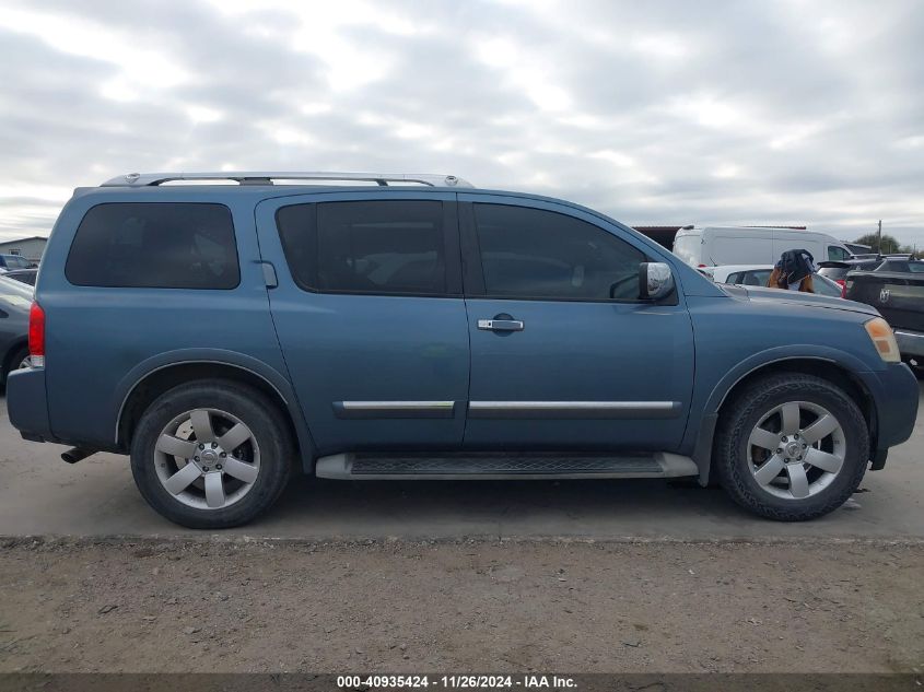 2010 Nissan Armada Titanium VIN: 5N1BA0ND2AN601914 Lot: 40935424