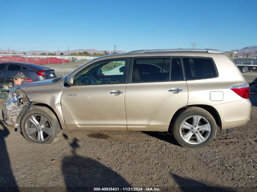 2008 Toyota Highlander Limited VIN: JTEES42A382014838 Lot: 40935431