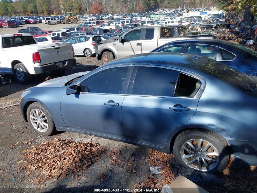 2008 Infiniti G35X X VIN: JNKBV61F08M276150 Lot: 40935433