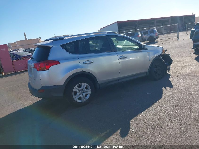 2015 Toyota Rav4 Le VIN: JTMZFREV9FJ037260 Lot: 40935440