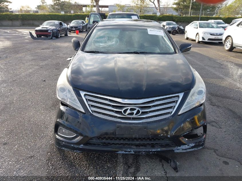 2013 Hyundai Azera VIN: KMHFH4JG1DA206820 Lot: 40935444