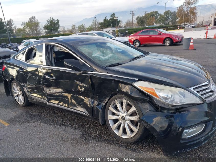 2013 Hyundai Azera VIN: KMHFH4JG1DA206820 Lot: 40935444