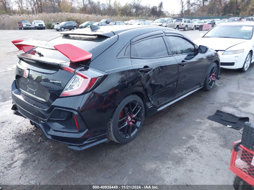 2019 Honda Civic Sport VIN: SHHFK7H42KU404800 Lot: 40935449