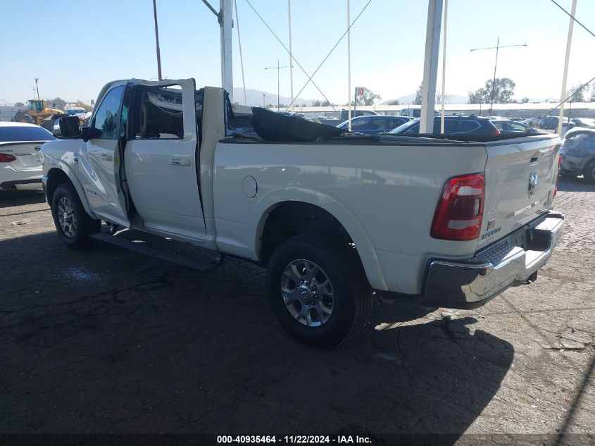 2021 Ram 2500 Laramie 4X4 6'4 Box VIN: 3C6UR5FLXMG624354 Lot: 40935464