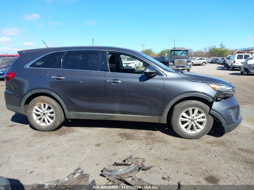 2019 Kia Sorento 2.4L Lx VIN: 5XYPG4A39KG556332 Lot: 40935469