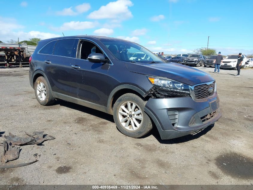 2019 Kia Sorento 2.4L Lx VIN: 5XYPG4A39KG556332 Lot: 40935469