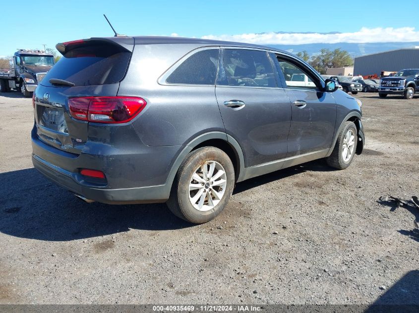 2019 KIA SORENTO 2.4L LX - 5XYPG4A39KG556332