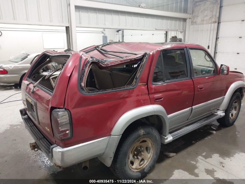 1996 Toyota 4Runner Limited VIN: JT3HN87R7T0011464 Lot: 40935475