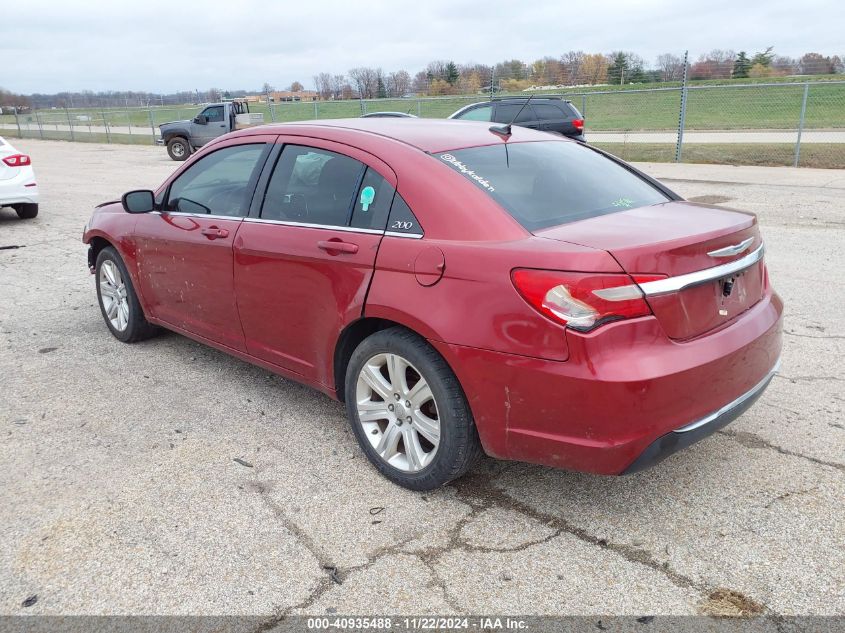 2012 Chrysler 200 Touring VIN: 1C3CCBBB4CN188578 Lot: 40935488