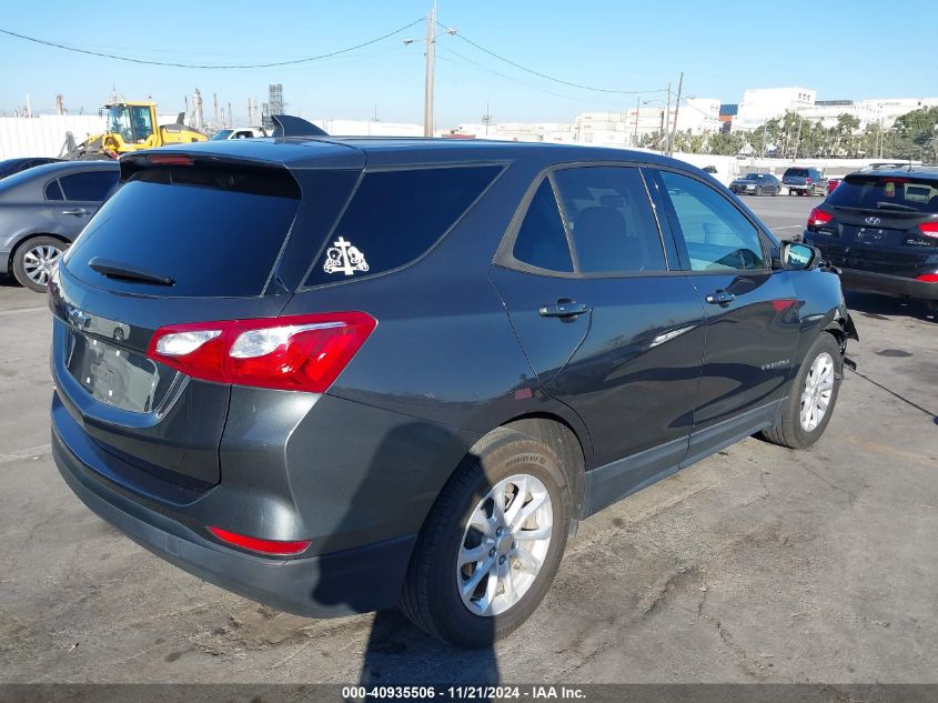 2019 Chevrolet Equinox Ls VIN: 3GNAXHEV4KS564336 Lot: 40935506