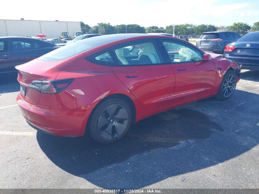 VIN 5YJ3E1EA0PF503576 2023 Tesla Model 3, Rear-Whee... no.4