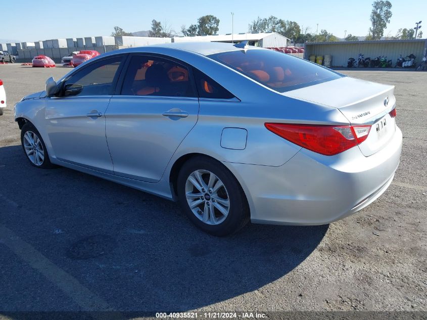 2013 Hyundai Sonata Gls VIN: 5NPEB4AC0DH547326 Lot: 40935521